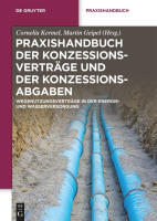 Abbildung: Praxishandbuch der Konzessionsverträge und der Konzessionsabgaben