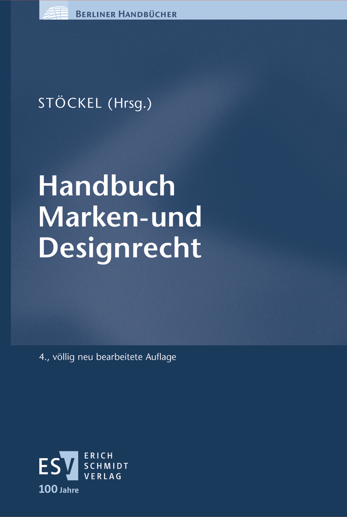 Abbildung: Handbuch Marken- und Designrecht