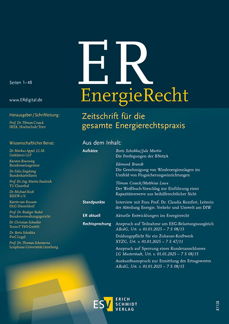 Abbildung: EnergieRecht (ER)