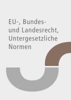 Abbildung: EU-Recht, Bundesrecht, Landesrecht, untergesetzliche Normen Vereins- und Stiftungsrecht