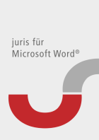 Abbildung: juris für Microsoft Word®