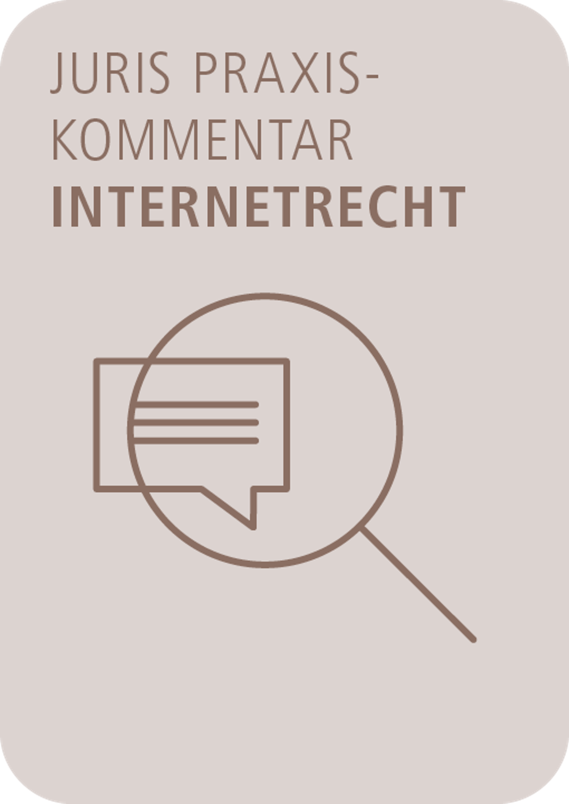 juris PraxisKommentar Internetrecht