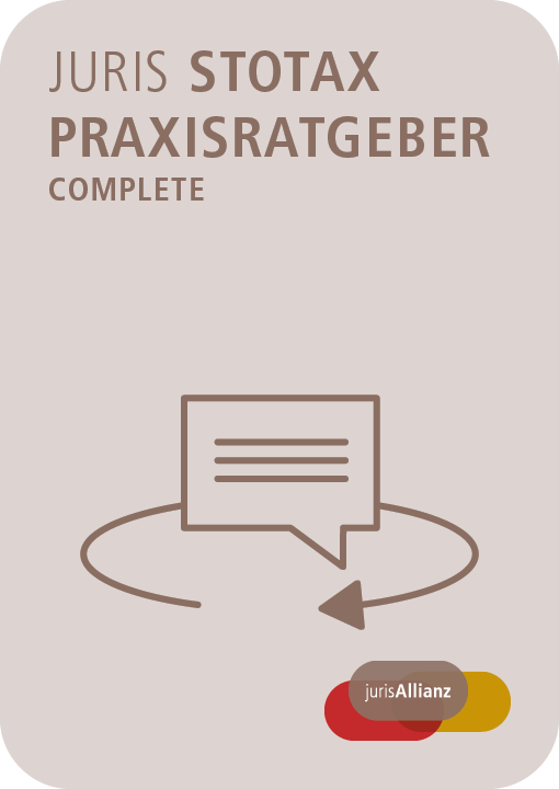  juris Stotax Praxisratgeber Complete Complete