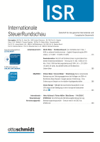 Abbildung: Internationale Steuer-Rundschau (ISR)