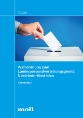 Abbildung: Wahlordnung zum Landespersonalvertretungsgesetz Nordrhein-Westfalen