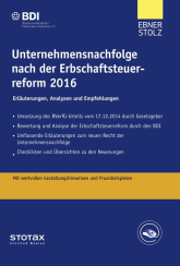 Abbildung: Unternehmensnachfolge nach der Erbschaftsteuerreform 2016